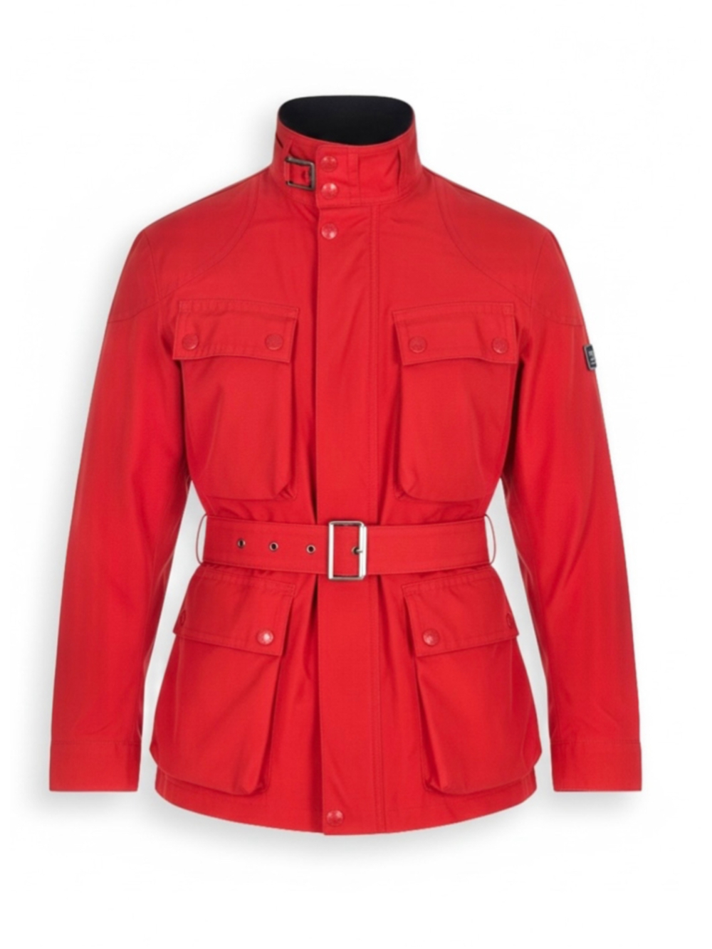NWOT Ralph Lauren RLX Water-Repellent Belted Field Utility Jacket Red